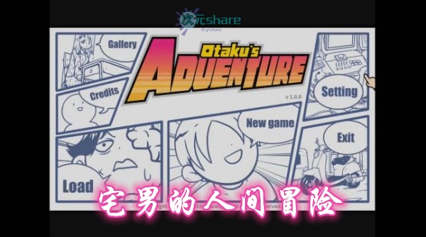 宅男的人间冒险（Otaku's Adventure）单机破解游戏百度网盘/天翼云下载 -二次元共享站2cyshare