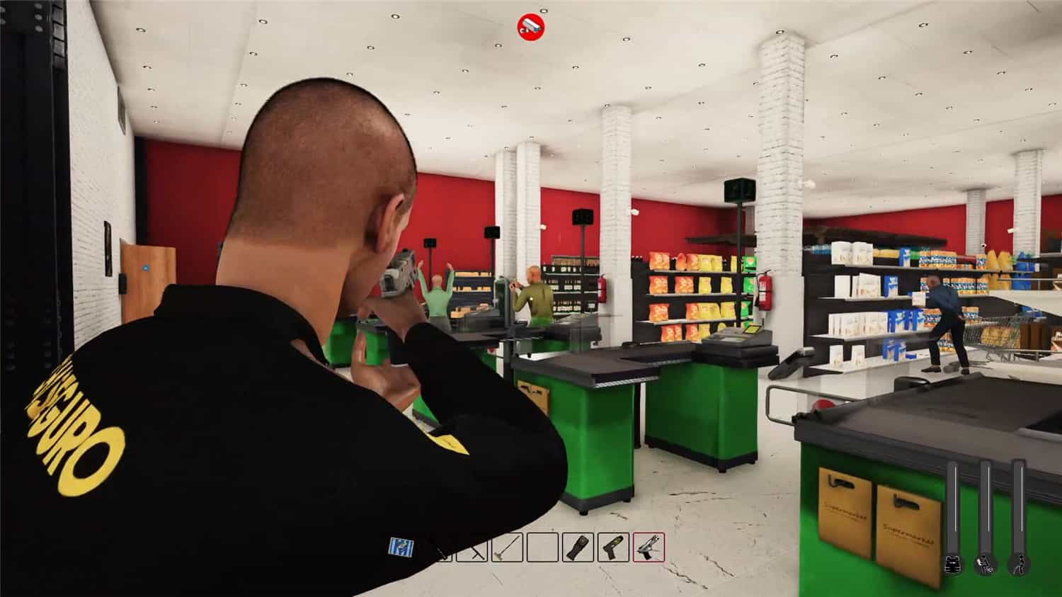 超市安全模拟器  Supermarket Security Simulator  中文网盘下载-二次元共享站2cyshare