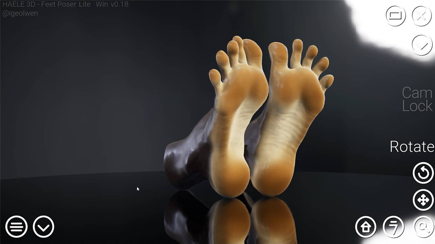 足部造型模拟器  HAELE 3D - Feet Poser Lite    Build.12674384+中文网盘下载-二次元共享站2cyshare