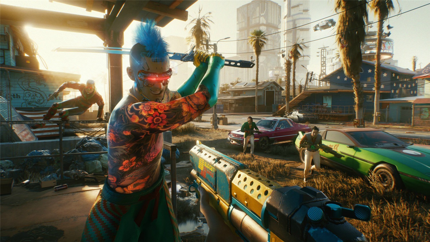 赛博朋克2077  Cyberpunk 2077   v2.11+往日之影DLC+存档+修改器+中文网盘下载-二次元共享站2cyshare