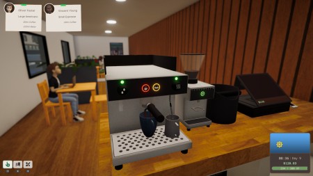 《杯与吧台：咖啡店模拟器 Cup and Counter Coffee Shop Simulator》Build.24315911-免安装中文版丨中文版网盘下载
