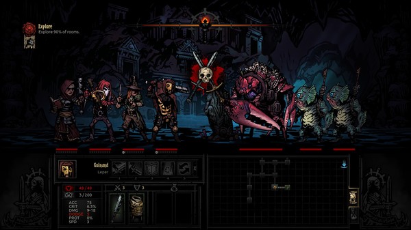 《暗黑地牢1 Darkest Dungeon》v26186-全DLC 4周解锁存档+送修改器【PC/手机双端】丨中文版网盘下载-次元share