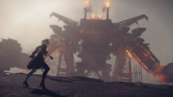 《尼尔机械纪元：年度版 NieR:Automata™》v6.5-送原声带+原画集+通关存档+修改器+白裙MOD丨中文版网盘下载-次元share
