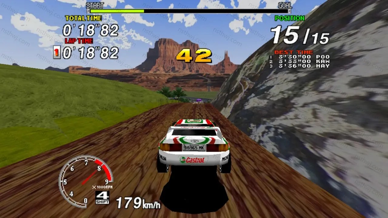[移植游戏]世嘉拉力锦标赛HD|Sega Rally Championship-次元share
