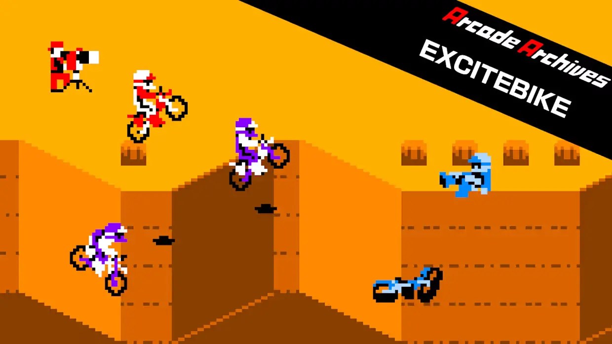 街机博物馆：越野机车|Arcade Archives: Excitebike-次元share