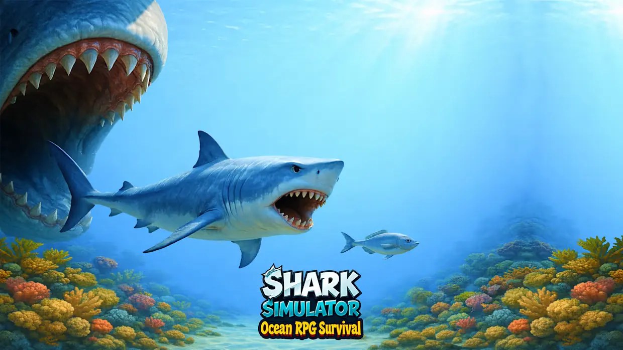 鲨鱼模拟器：海洋角色扮演生存|Shark Simulator: Ocean RPG Survival-次元share