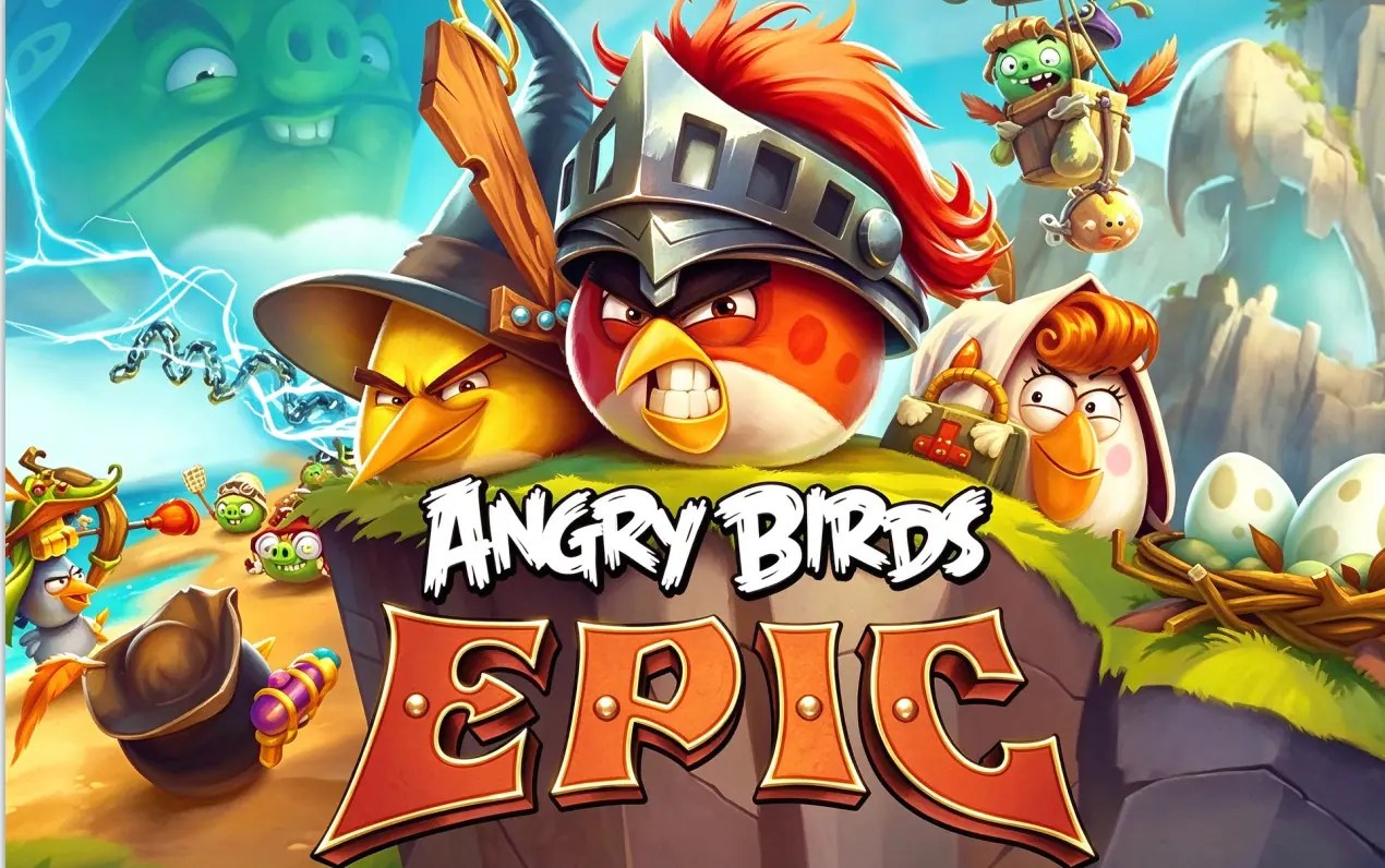 [移植游戏]愤怒的小鸟全明星|Angry Birds Epic All Stars-次元share