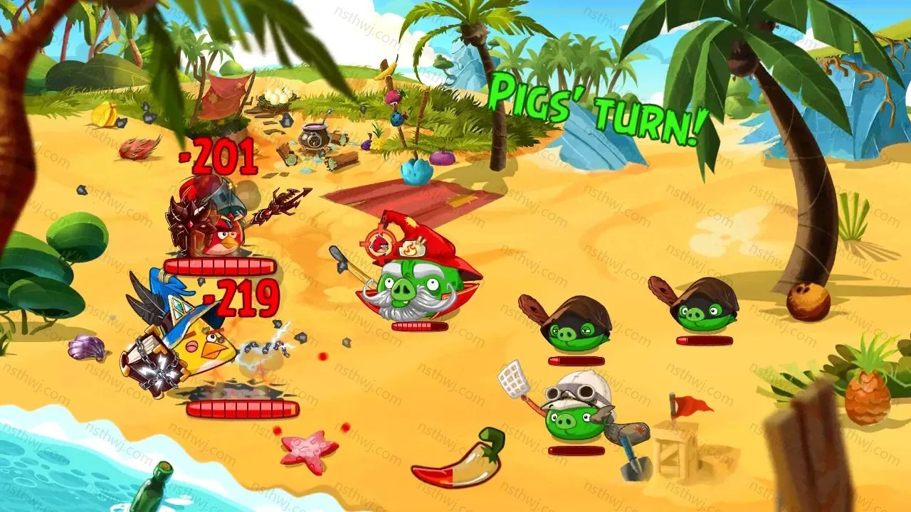 [移植游戏]愤怒的小鸟全明星|Angry Birds Epic All Stars-次元share
