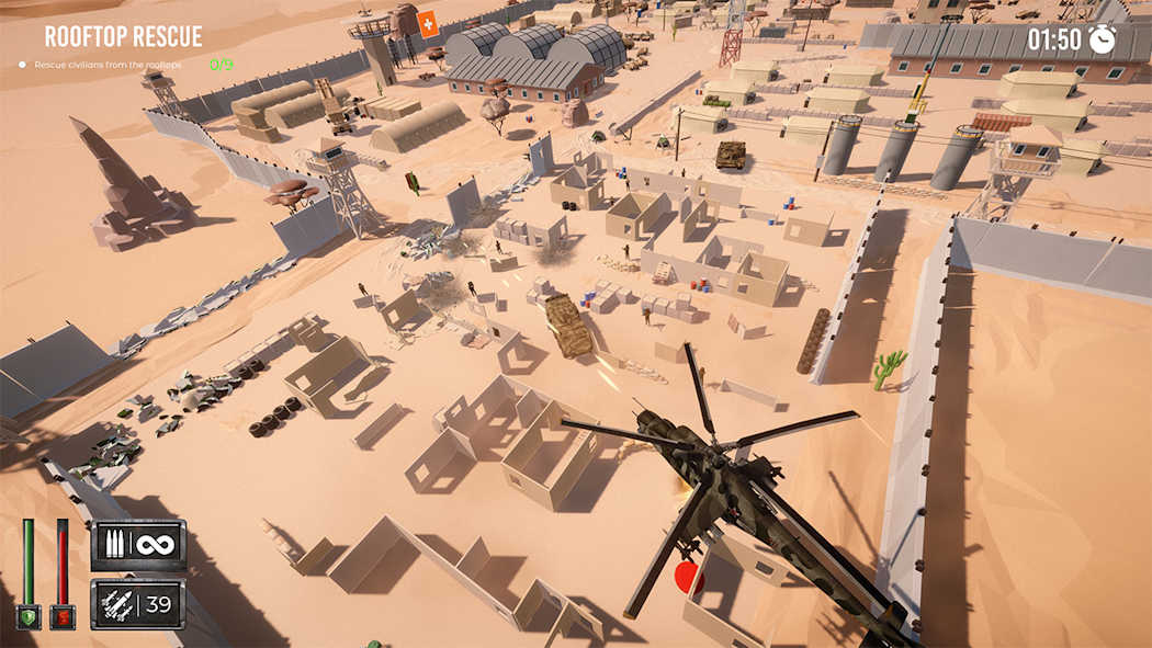 直升机射手：炙热王牌直升机战争|Helicopter Shooter: Hot Ace Heli War Borne-次元share