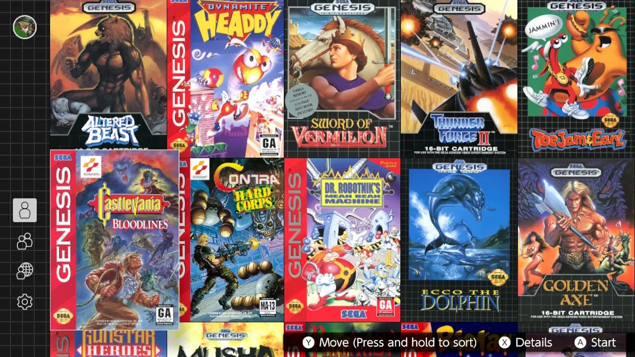 世嘉MD模拟器|SEGA Genesis – Nintendo Switch Online-次元share