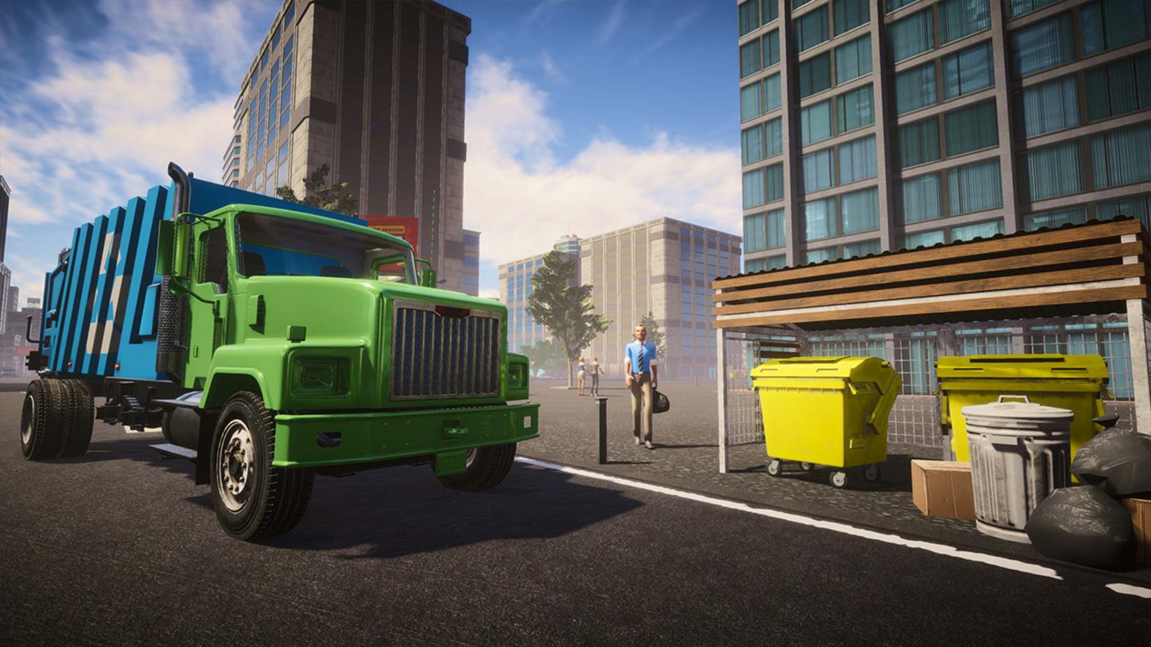 垃圾车驾驶模拟器26|Garbage Truck Sim Driver Simulator 26-次元share