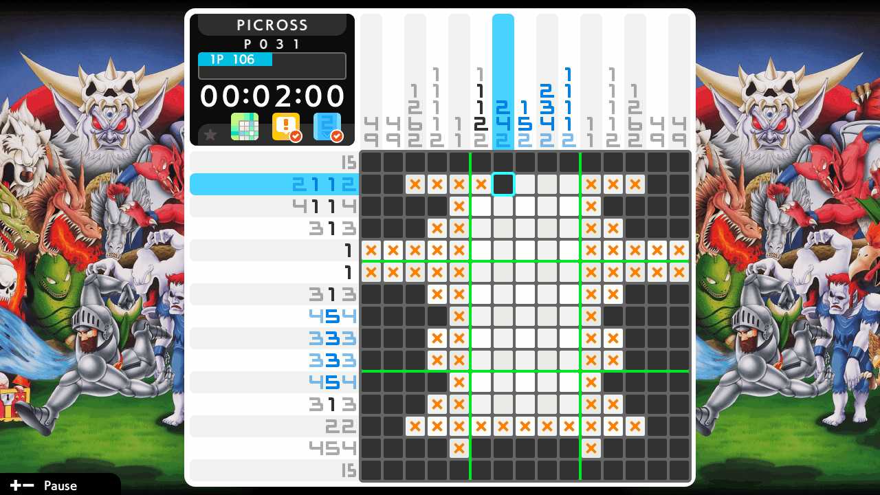 绘图方块S CAPCOM经典特别版|Picross S Capcom Classics Edition中文-次元share