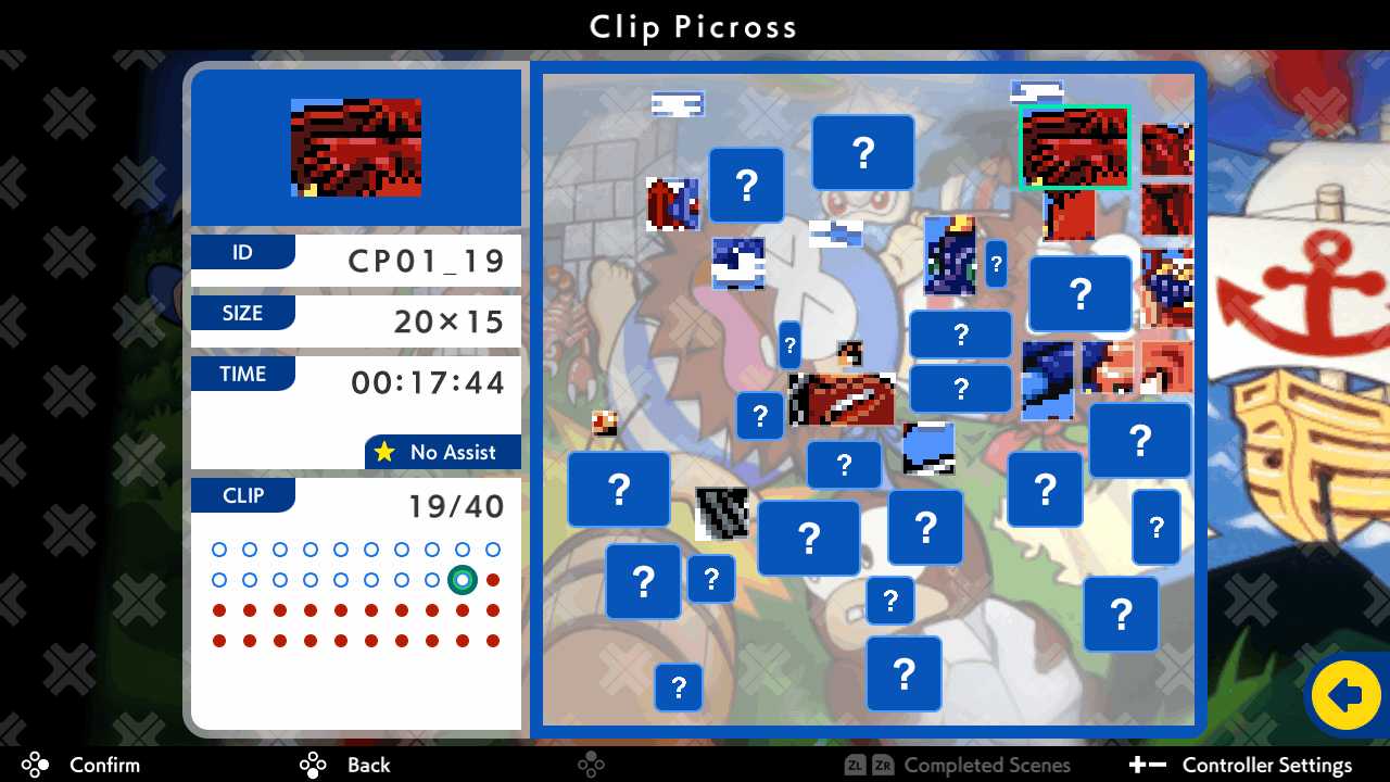 绘图方块S CAPCOM经典特别版|Picross S Capcom Classics Edition中文-次元share
