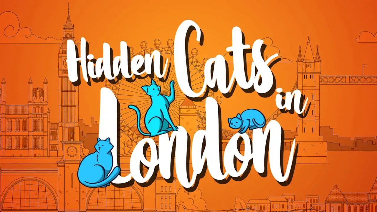 藏在伦敦的猫|Hidden Cats in London-次元share