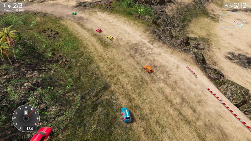 上帝视角拉力赛车|俯视角拉力赛车|Top Down Rally Racing-次元share