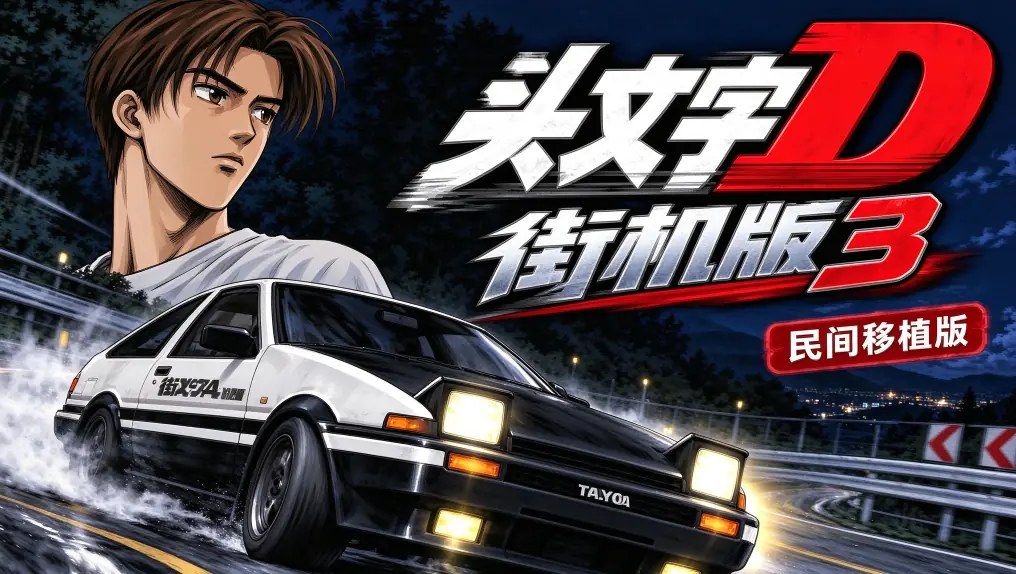 [移植游戏]头文字D：街机版3|Initial D Arcade Version 3中文-次元share